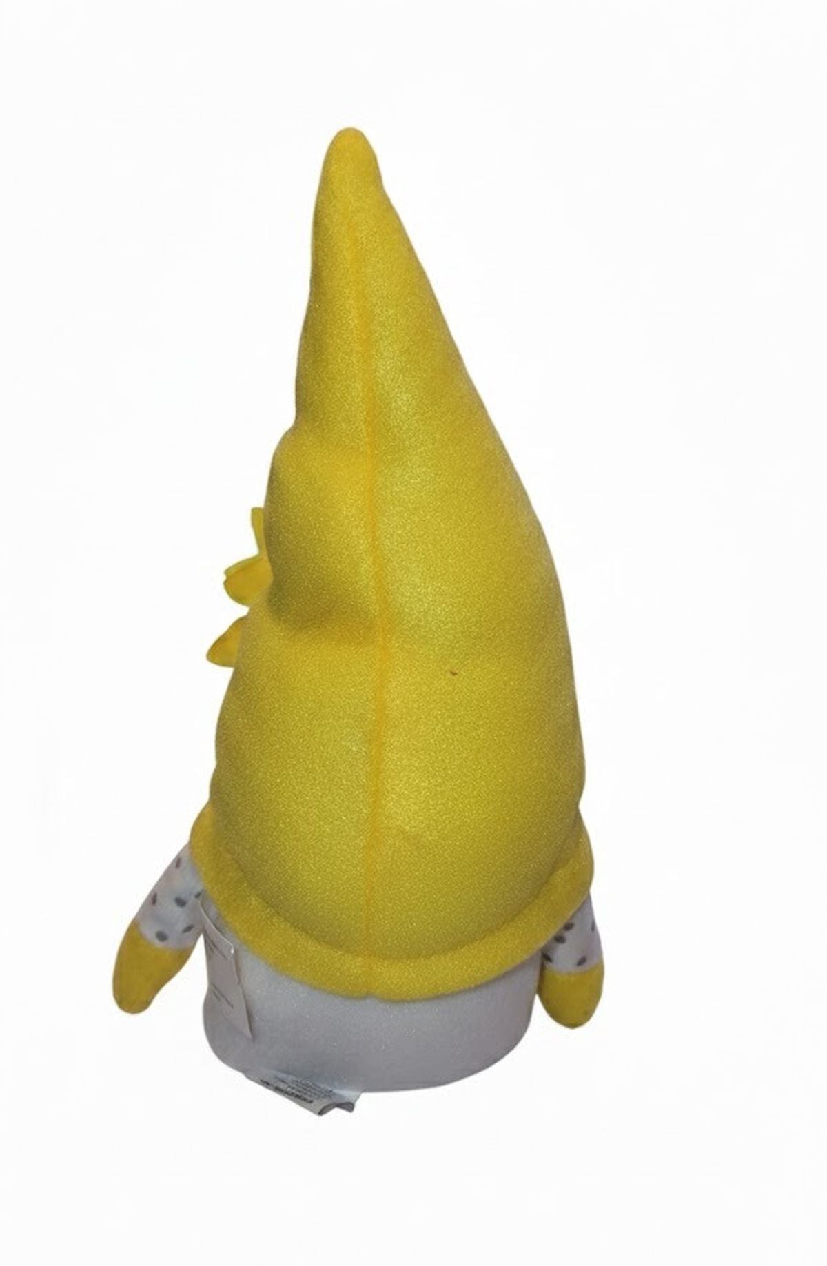 Fabric Beanie Garden Gnome with Sunflower & Ladybug Accent
