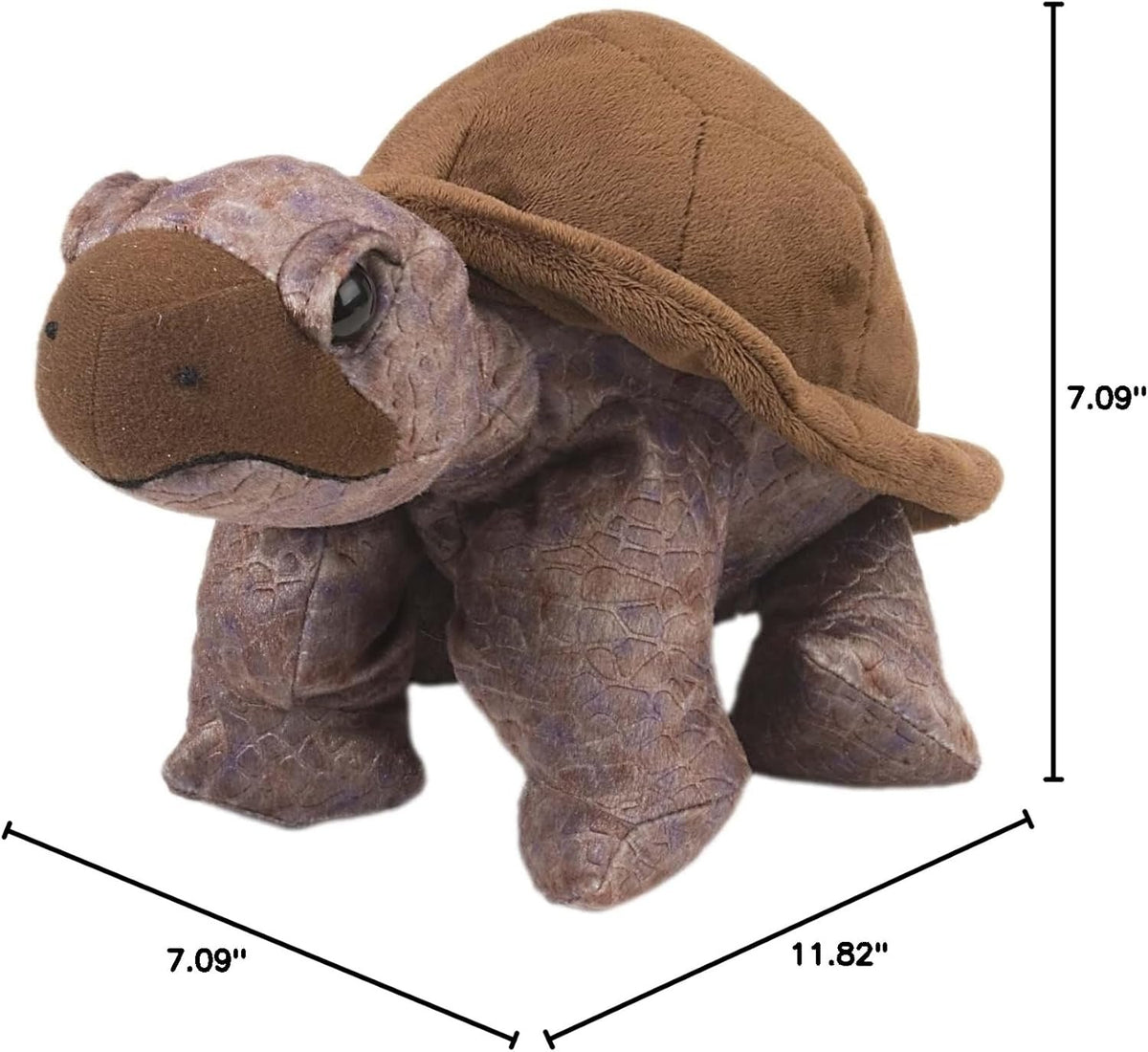 Wild Republic 12" Cuddlekins Tortoise, Plush Stuffed Animal – styled setting
