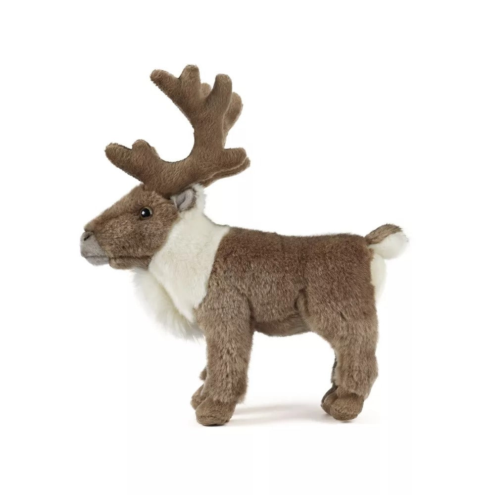 Living Nature Plush Standing Reindeer, 11" Stuffed Animal