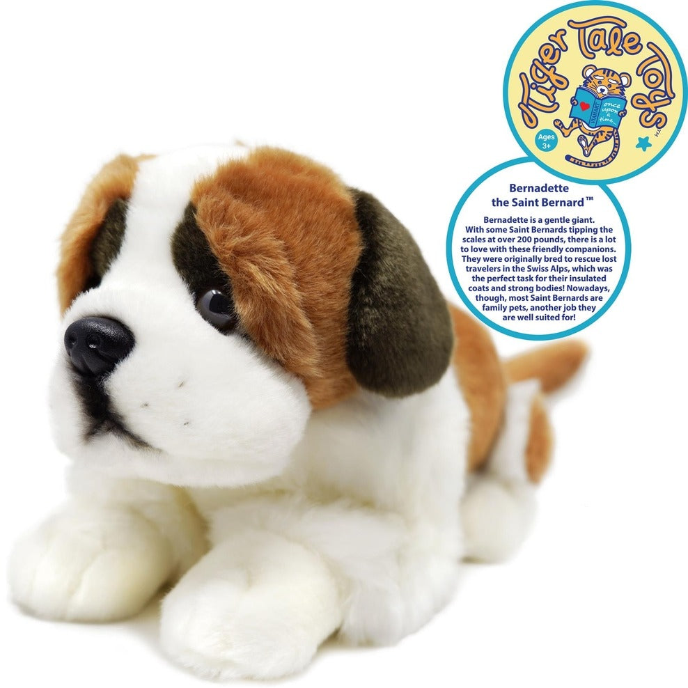 Bernadette The Saint Bernard Plush Puppy Dog Plush Stuffed Animal