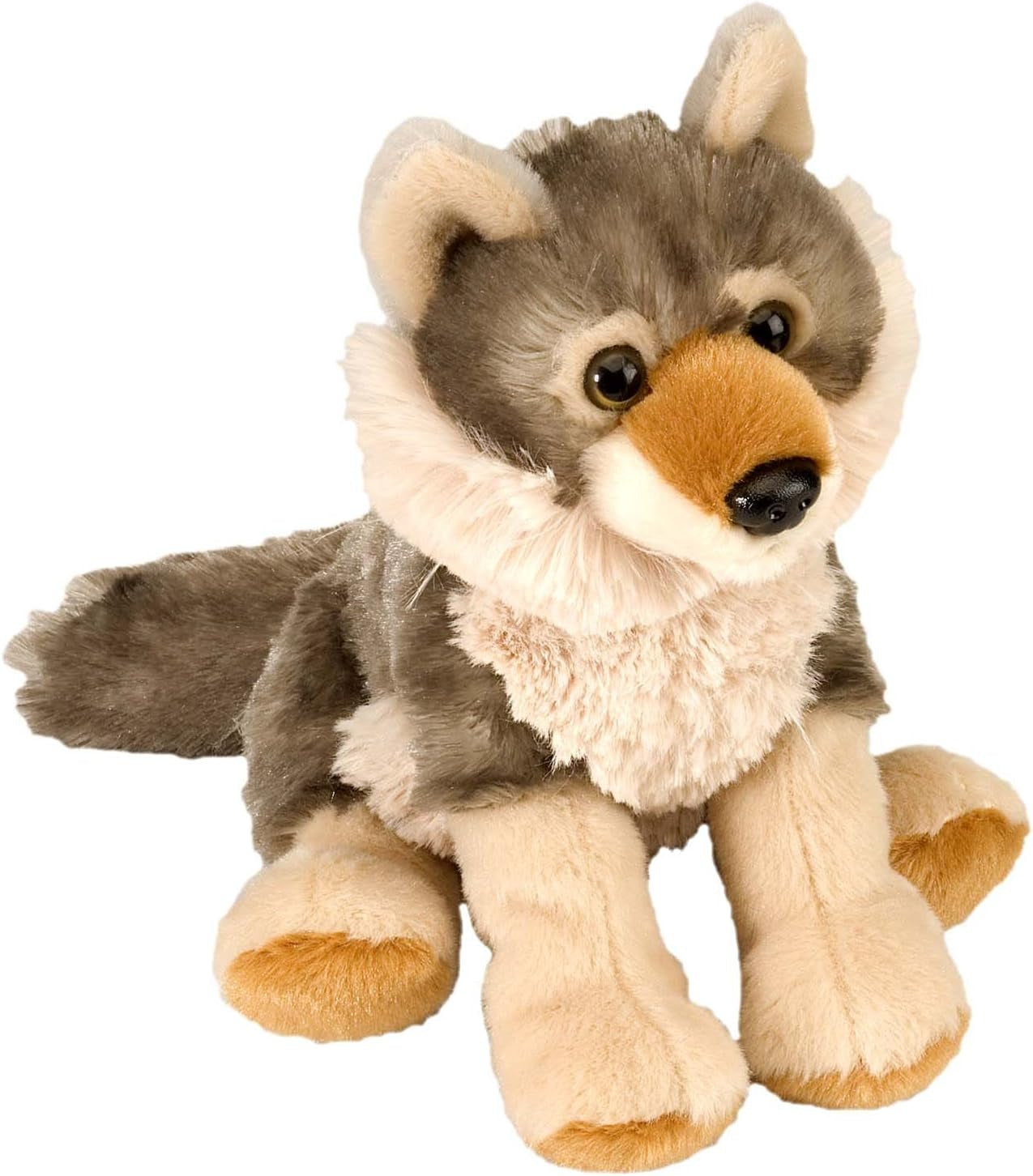 Wild Republic Cuddlekins Wolf Plush, Stuffed Animal, Plush Toy, 8 Inches