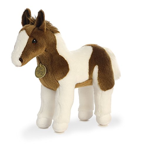 Aurora World Miyoni Pinto Foal Plush Horse, 11.5"