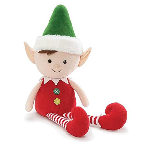 Gund Buttons The Elf, Christmas Plush Holiday Accent Doll, 18"