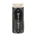 The Book of Spells Small Ceramic Vase – 5" Gothic Raven Halloween, Gothic Accent