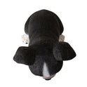 Adorable Seated Boston Terrier Puppy Dog Collectible Resin Figurine, 5.5 inch