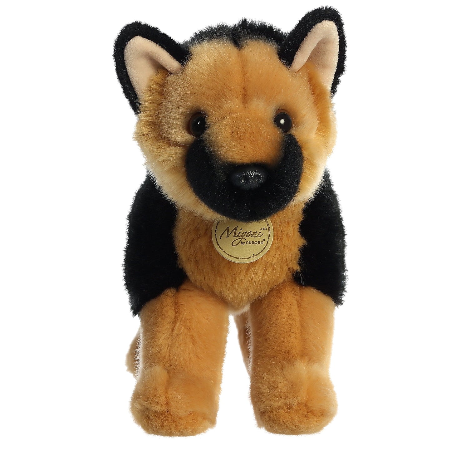 German Shepherd 10" Plush Dog, 10" by Aurora - Miyoni