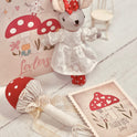 Levlovs Girl Mouse and the Mushroom Wonder Forest Set in Keepsake Box
