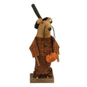 Primitive Halloween Mouse Figurine Rustic Fall Decor Autumn Shelf Sitter