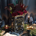Emily Brontë’s Wuthering Heights Ceramic Book Themed 8" Flower Vase