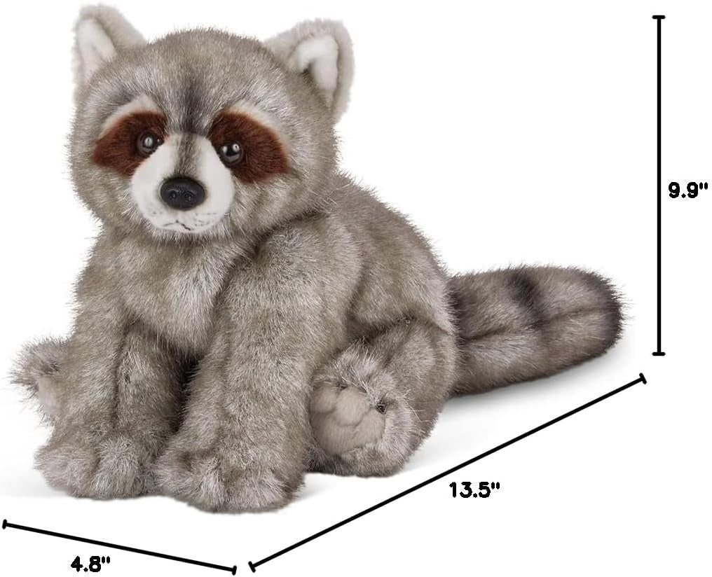 Rocko the Raccoon Soft Plush Stuffed Animal, Bearington Collection