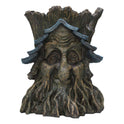 Wizard of the Woods Tree Spirit Detailed Resin Greenman 7" Flower Planter