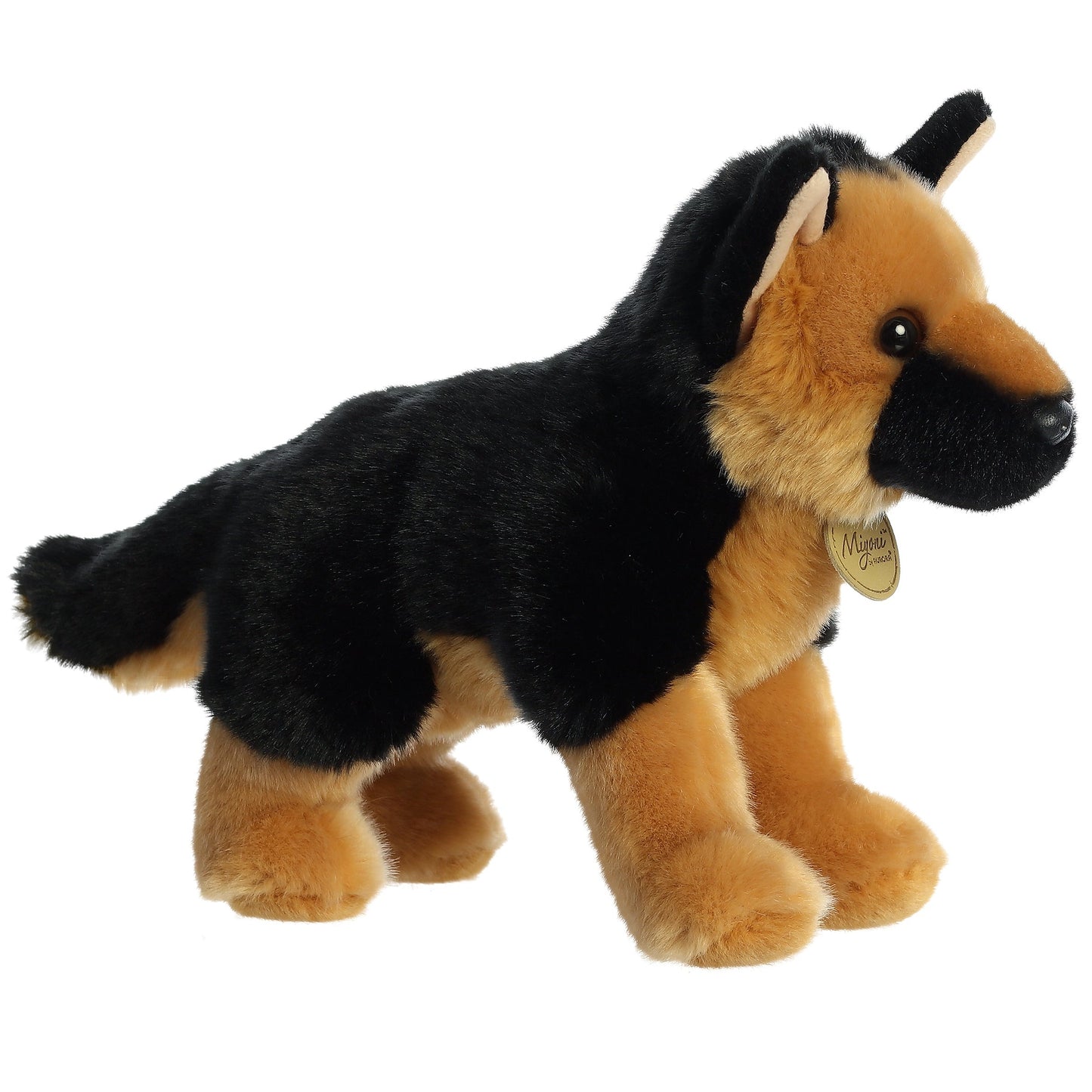 German Shepherd 10" Plush Dog, 10" by Aurora - Miyoni
