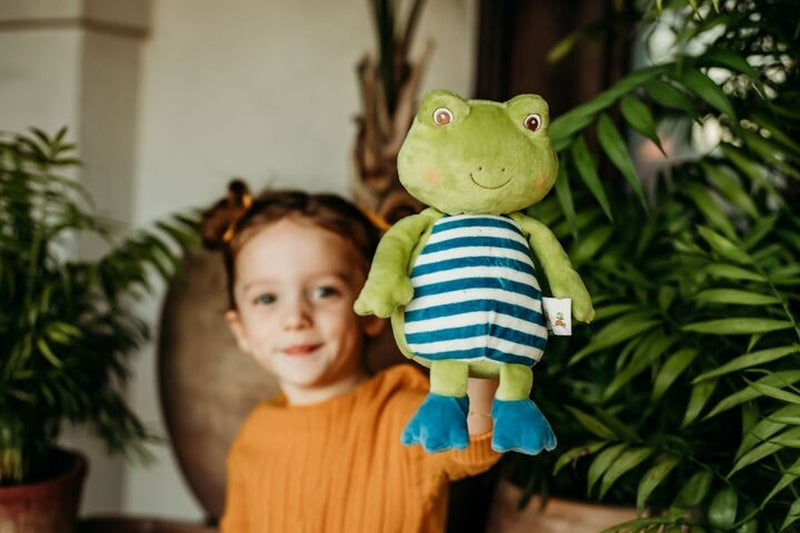 Bunnies By The Bay Plush Tadbit Froggie Stuffed Animal Frog, 6"