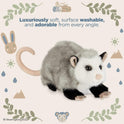 Harry the Opossum 9" Plush Woodland Stuffed Animal by Bearington Collection