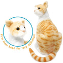 Tobias the Orange Tabby Kitty Cat, 13" Plush Stuffed Animal