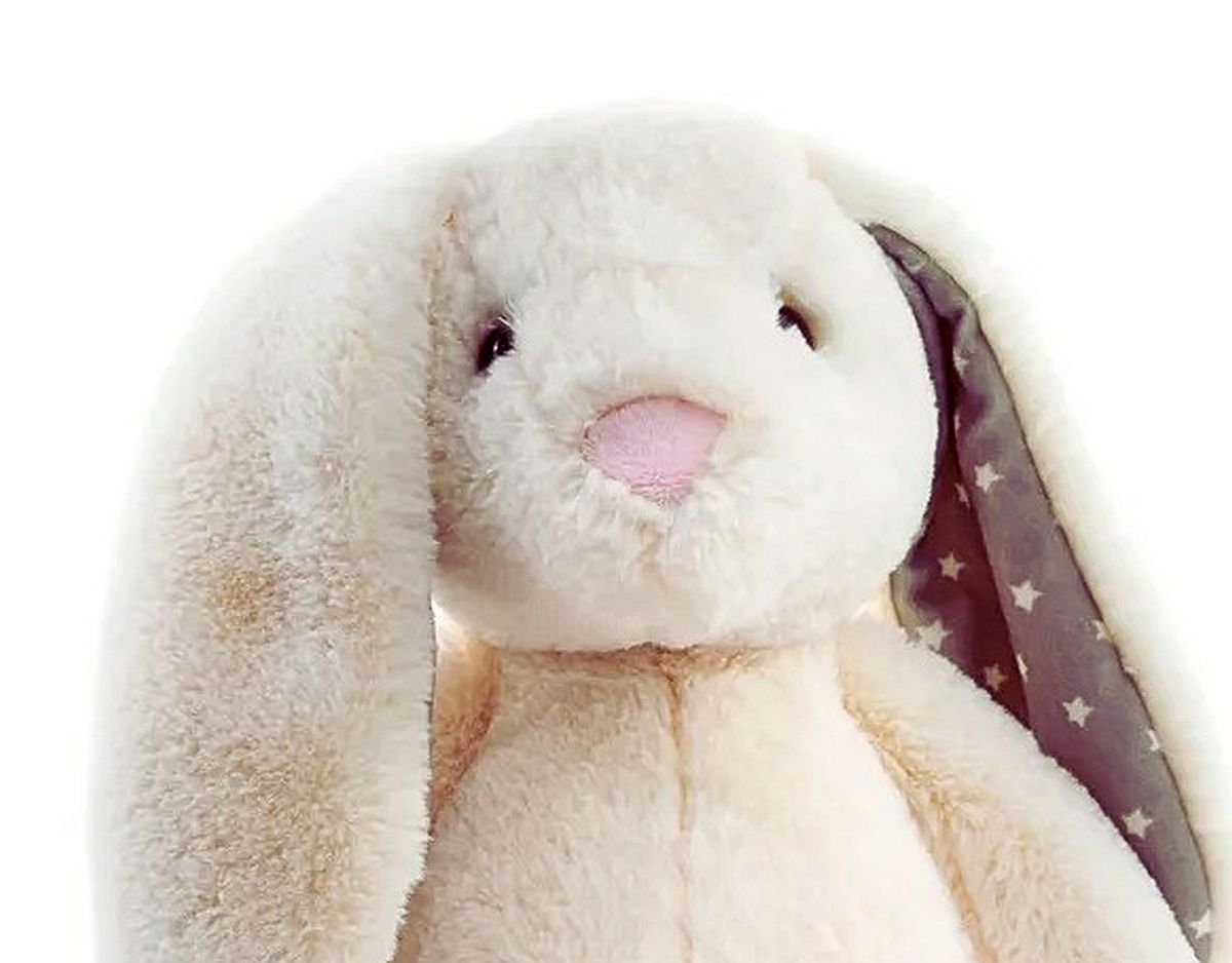 Worlds Softest Plush Bunny Rabbit, Light Cream, Ivory, 16" Easter Stuffed Animal