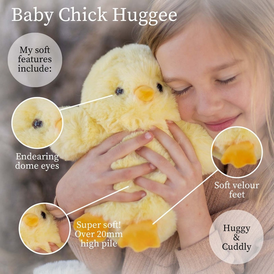 World's Softest Plush Huggee 11 Inch - Baby Chick, Stuffed Animal