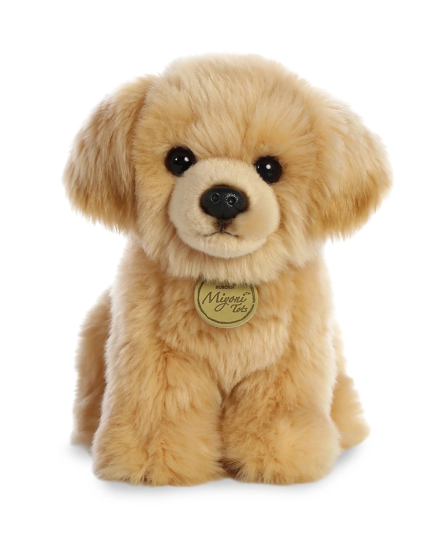 Golden Retriever Puppy 11" Plush Dog by Aurora - Miyoni Tots