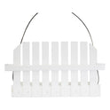 Amish Made Recycled Plastic Swing Bird Seed Feeder in White