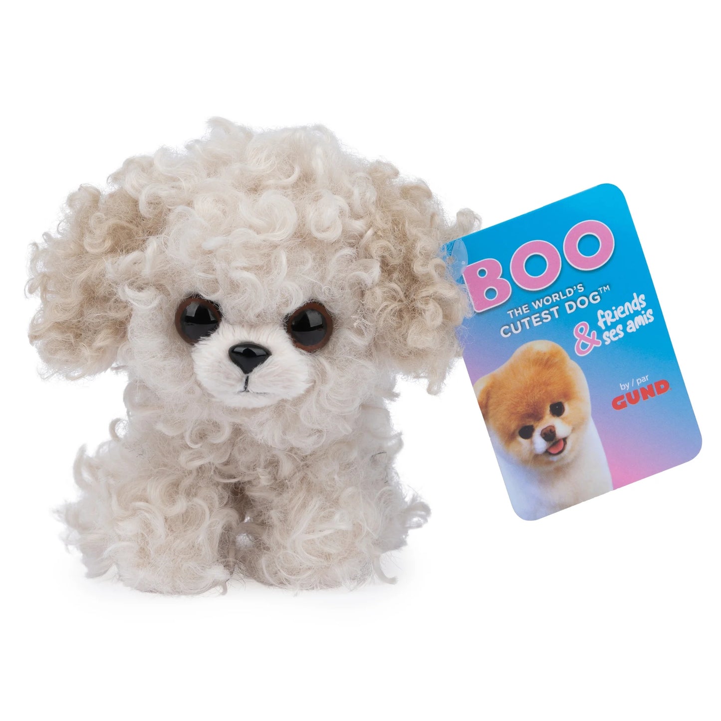 Boo & Friends Maltipoo Puppy Dog, Maltese/Poodle Mix, 5"Plush