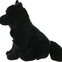 Wild Republic Cuddlekins Black Wolf, 12" Plush, Soft Stuffed Animal