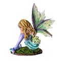 Miniature Resin Sleeping Fairy Figurine Fantasy Garden & Terrarium Decor