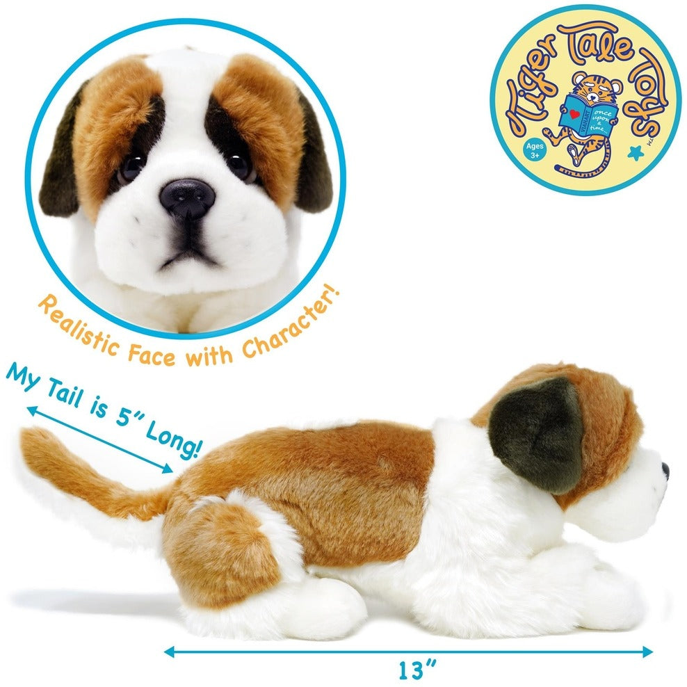 Bernadette The Saint Bernard Plush Puppy Dog Plush Stuffed Animal