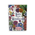 Alice in Wonderland Floral Nonsense Decorative Ceramic Book Themed Flower Vase