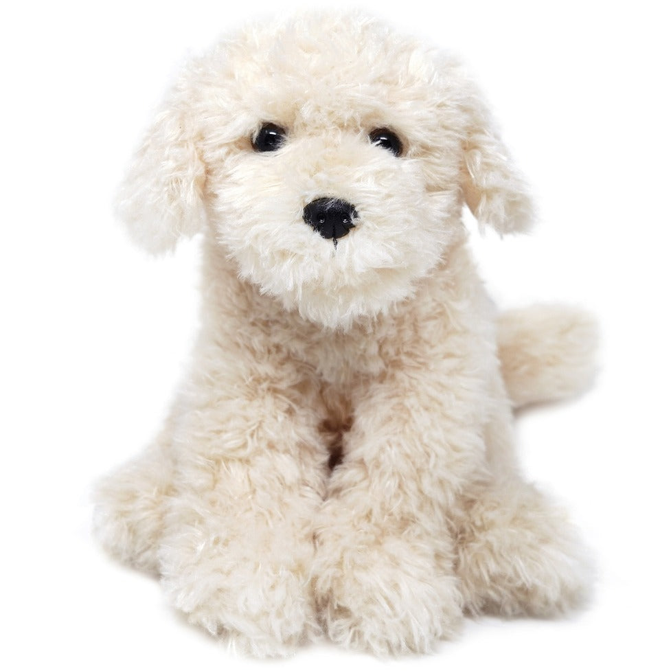 Luka the Labradoodle 12 Inch Stuffed Animal Plush Puppy Dog, Cream