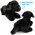 Blythe the Black Lab Puppy Dog, 17 Inch Stuffed Animal Plush