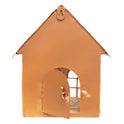 Gingerbread House 9.75" Metal Luminary - Christmas Village Holiday Decor