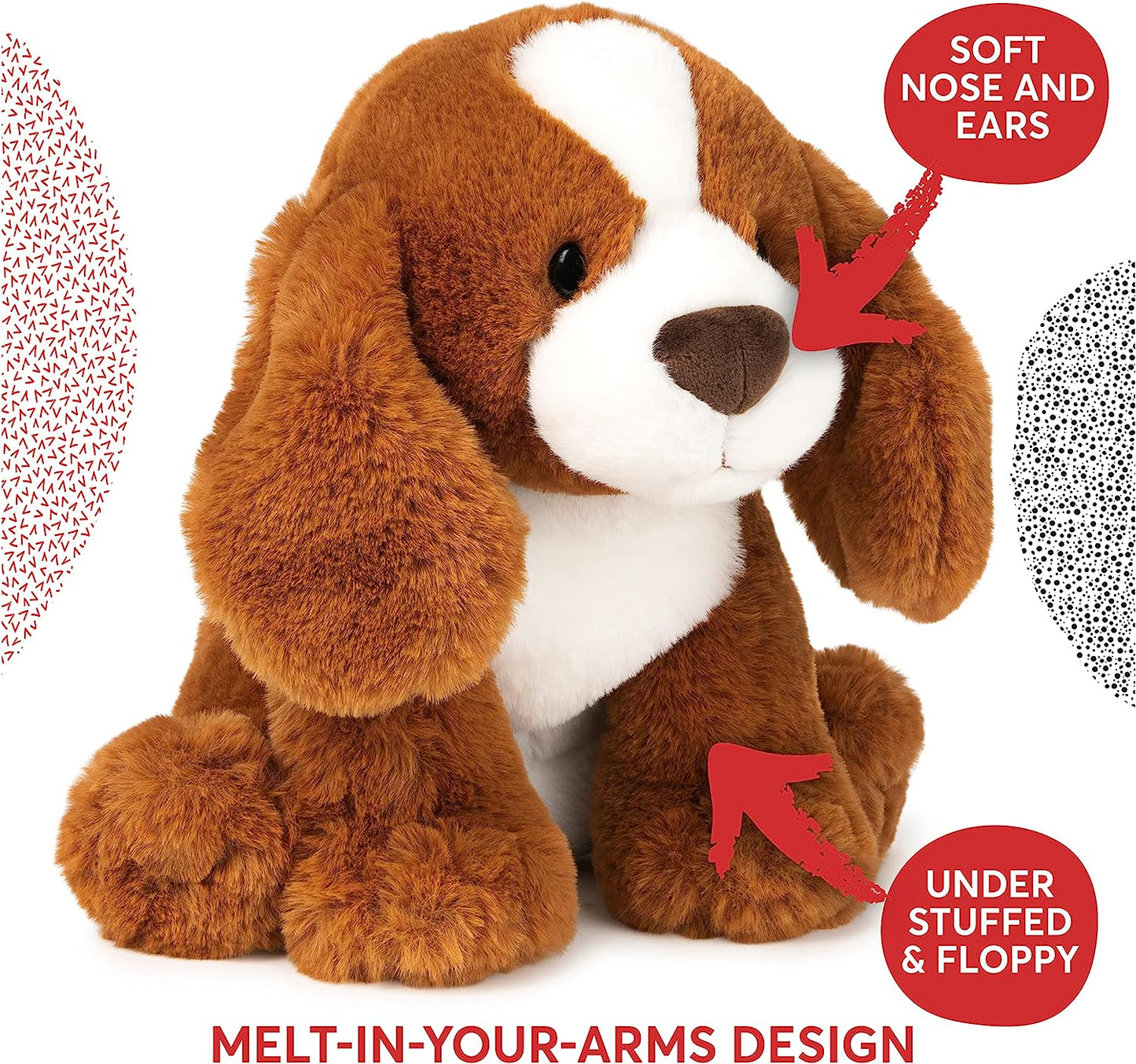 Gund Kian Spaniel Puppy Dog, Plush 10 Inches