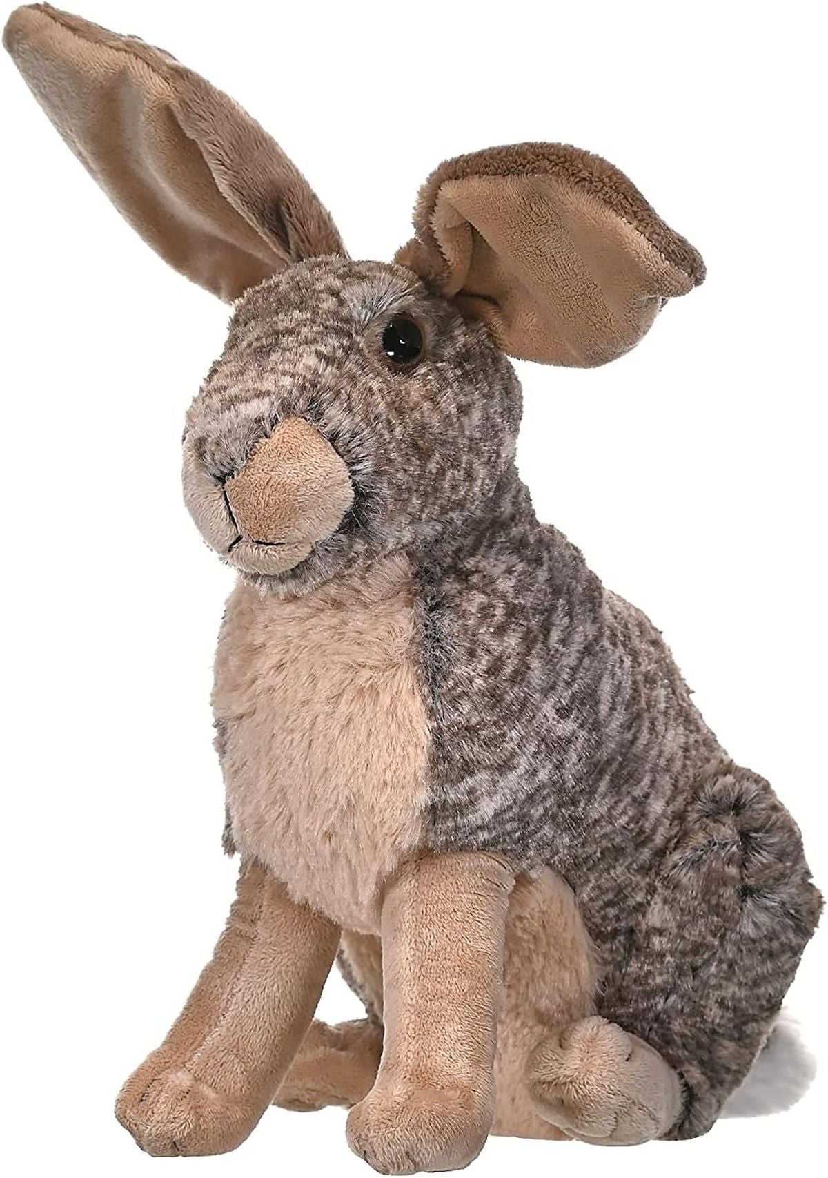 Wild Republic Cuddlekins Soft Plush Realistic Hare, 12" Stuffed Animal