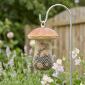 Porcini Mushroom Sunflower Seed and Peanut Hanging Bird Feeder