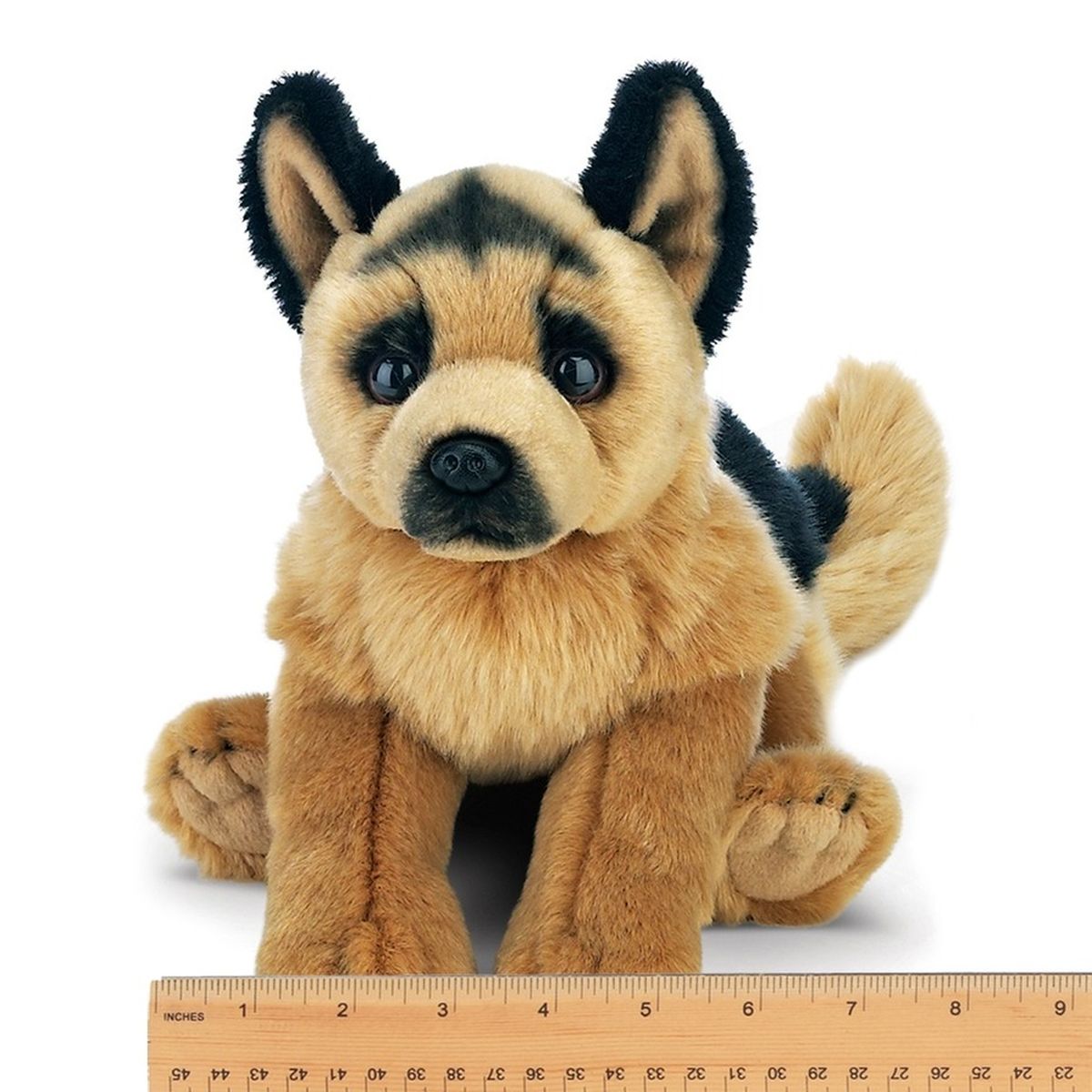 Bearington German Shepherd Dog Chief, Soft Plush Realistic Stuffed Animal