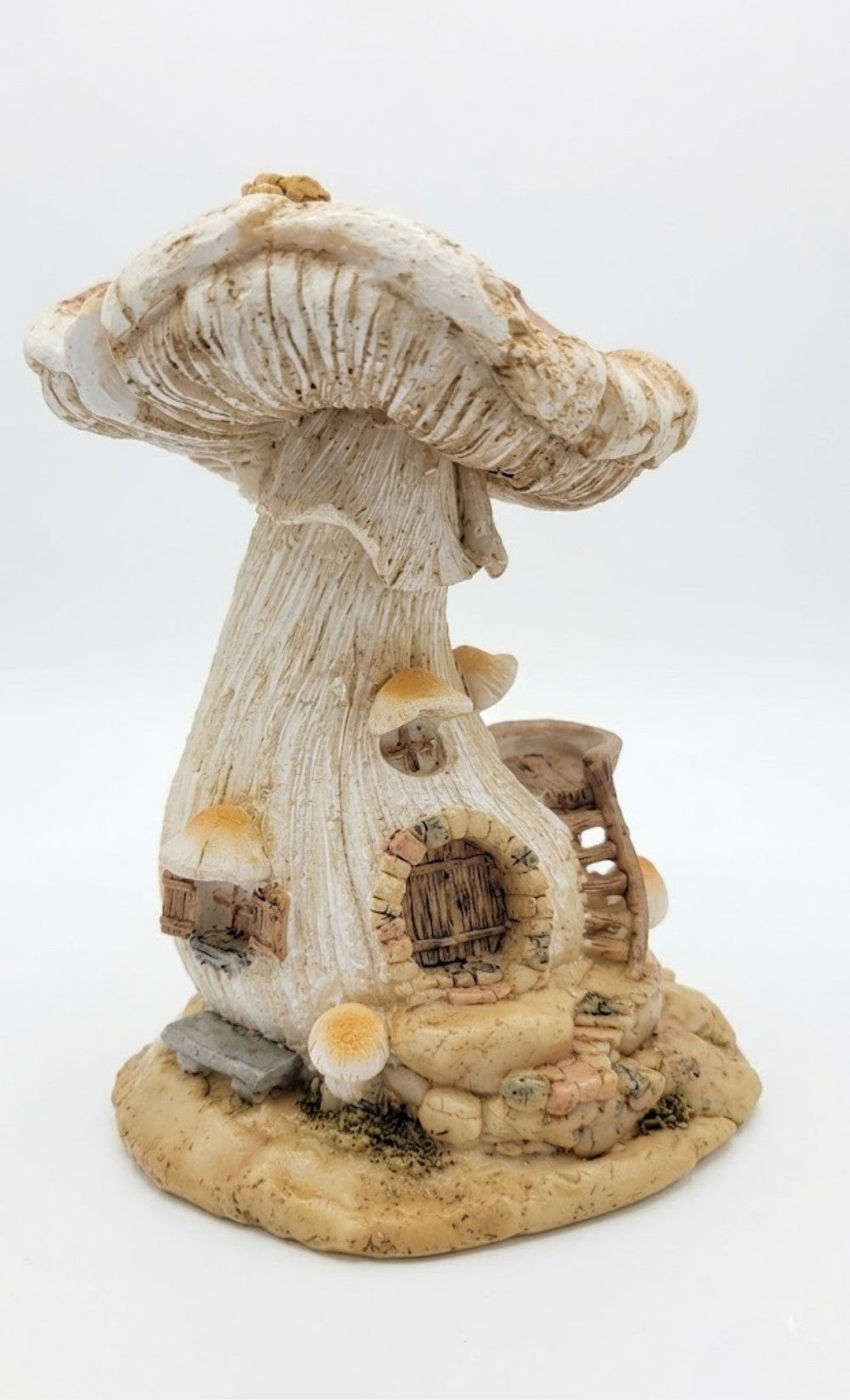 Whimsical Mushroom Cottage Miniature Fairy Garden Toadstool House