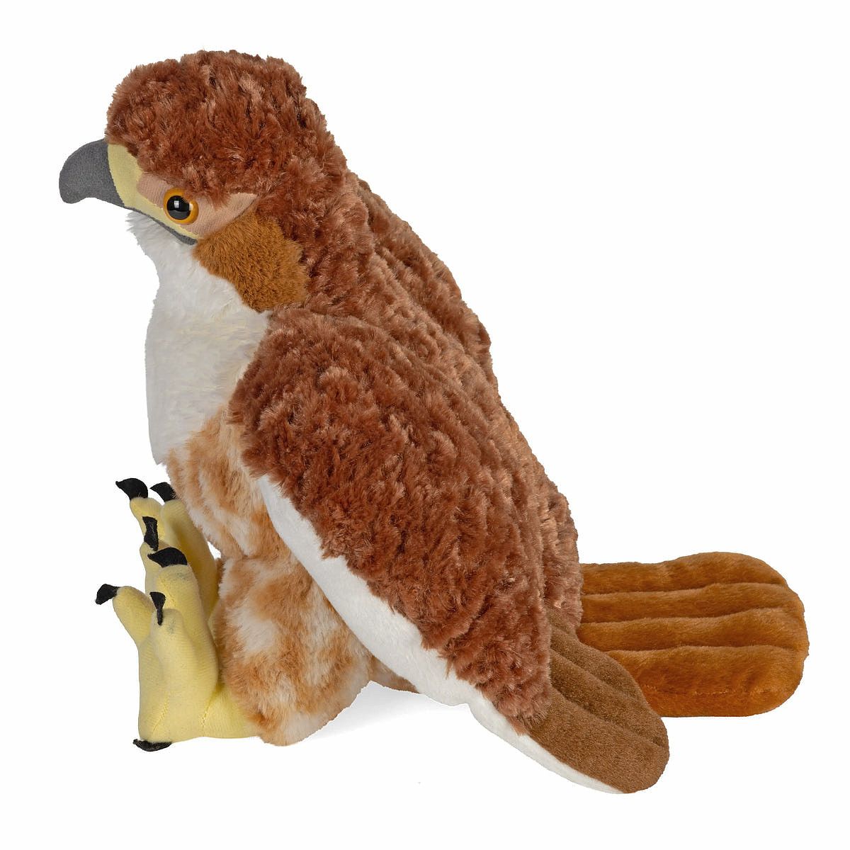 Red Tailed Hawk 12" Stuffed Animal, Cuddlekins Bird, Wild Repbulic