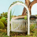 Mary Engelbreit Fairy Garden Collection Resin Miniature 6" Gated Arbor with Vine