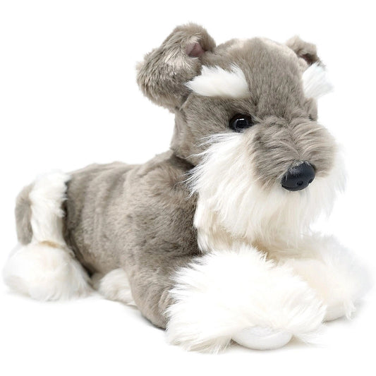 Siegfried the Schnauzer 12" Plush Puppy Dog, Stuffed Animal, Viahart
