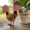 Miniature Chicken 5" Hen Figurine –Country Farmhouse Home & Garden Decor