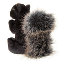 Acorn Black Plush Squirrel, 7" Woodland Stuffed Animal by Bearington Collection