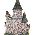Gnome Home Light-Up Resin Cobblestone Castle Fairy Garden Welcome House