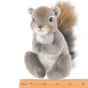 Bearington Collection Lil' Peanut The Squirrel, 6" Plush Stuffed Animal