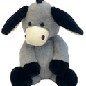 World's Softest Lushee 16 Inch Plush Gray Darly Donkey, Stufed Animal – styled setting