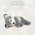World's Softest Plush Wonder Wolf, Lushee, Large, 16" Stuffed Animal