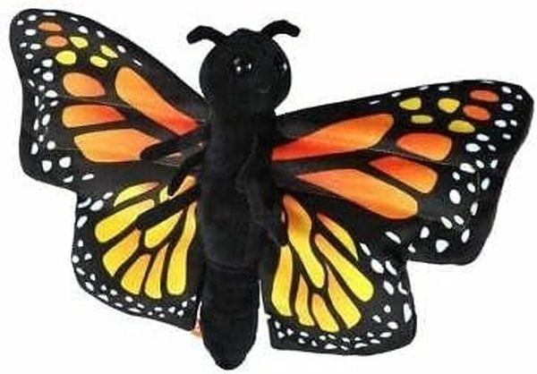 Wild Republic Plush Monarch Butterfly Hugger, Plush Bracelet, Toy