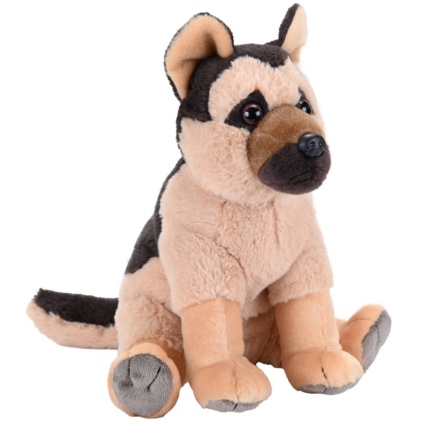 German Shepherd Stuffed Animal 12" Soft Plush Cuddlekins Dog by Wild Republic