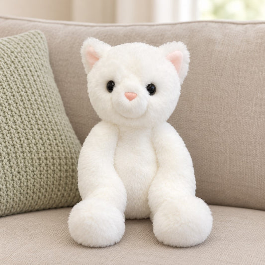 World's Softest Plush Karing Kitten, Lushee, Kitty Cat, 10" Stuffed Animal