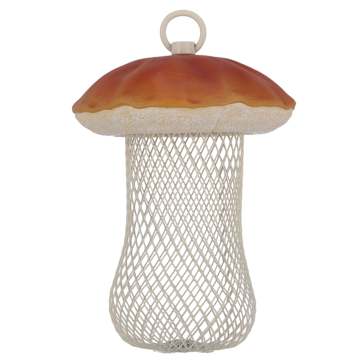 Porcini Mushroom Sunflower Seed and Peanut Hanging Bird Feeder
