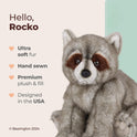 Rocko the Raccoon Soft Plush Stuffed Animal, Bearington Collection